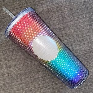 Starbucks Studded Rainbow Tumbler